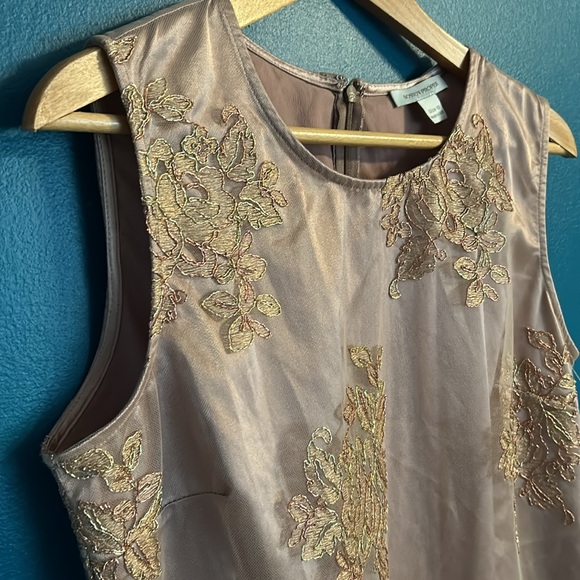 Boston Proper Rose Gold Dress - Picture 6 of 16